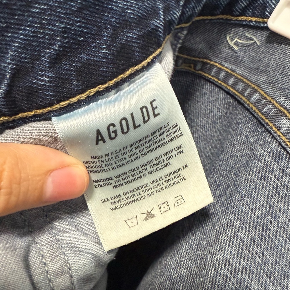 Agolde 90s Pinch Jeans Size 28 - Picture 5 of 6